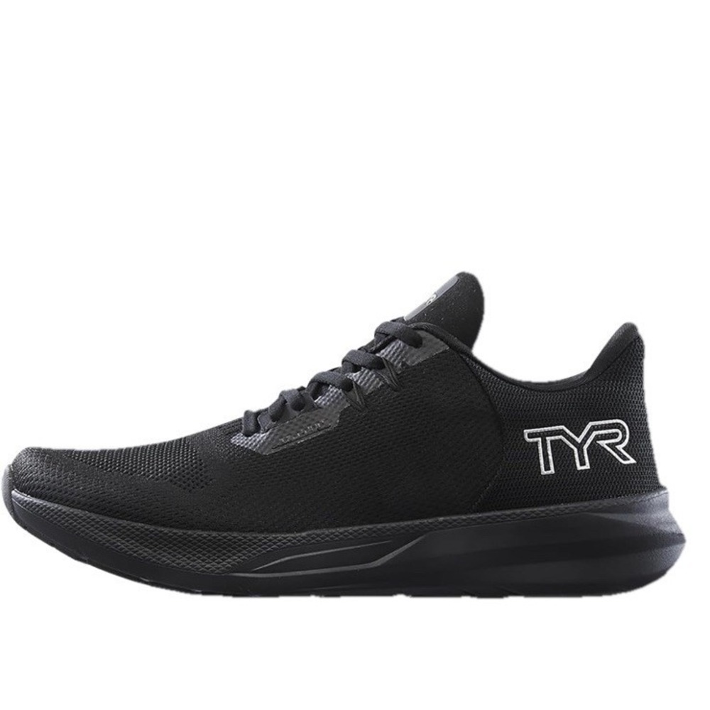 TYR‎ Outrun Everyday Trainer Mens Running Shoes Black Techknit Surge NRG+ Foam
